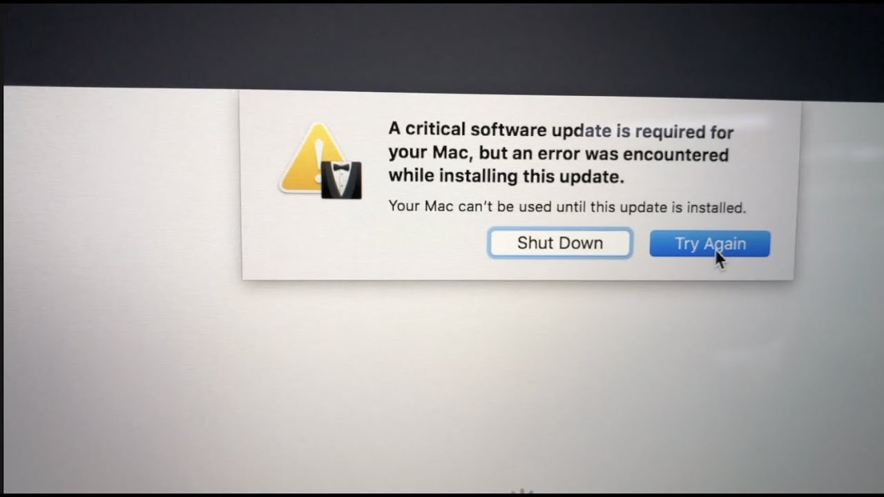 New mac update won